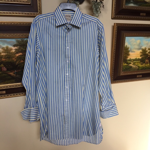 thomas pink dress shirts